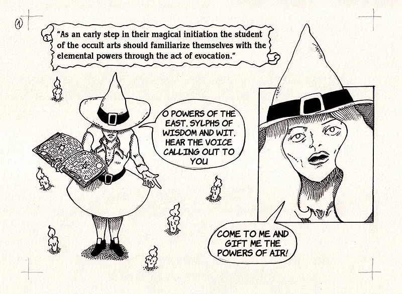 MILLIE THE WITCH — Sylphs page 1 full