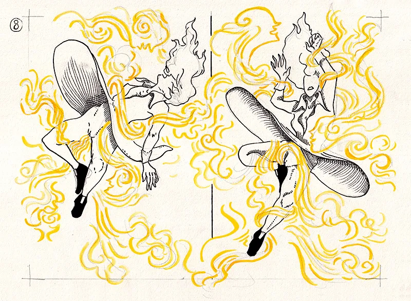MILLIE THE WITCH — Sylphs page 8 full