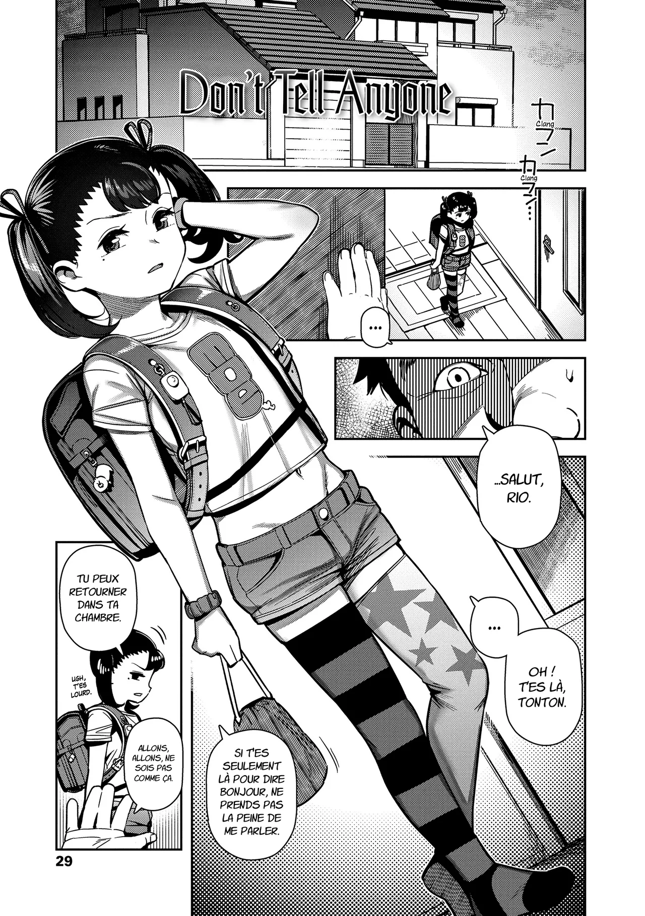 Minnani Naisho da yo | Don't Tell Anyone page 1 full