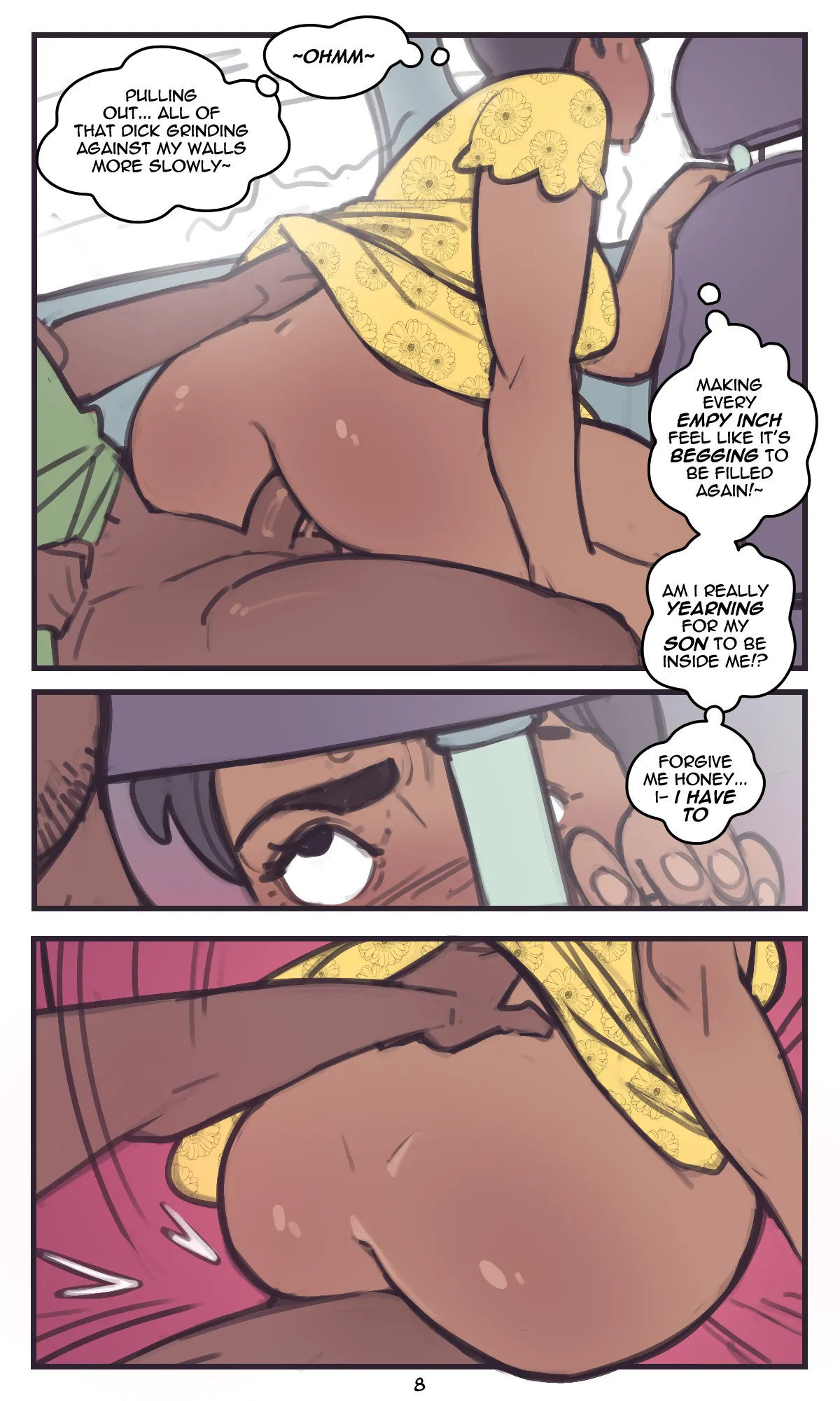 not enough milk - backseat rider page 8 full