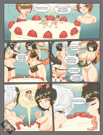[Lucariow] Birthday cake cover