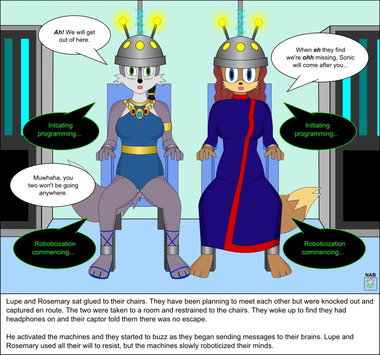 Robotic Reverence Test page 1 full