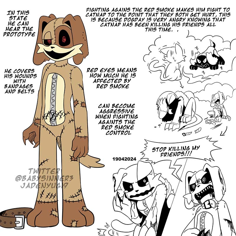 ［jadenyugi9］Red Therapy Au（Poppy Playtime） page 11 full