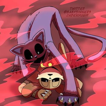 ［jadenyugi9］Red Therapy Au（Poppy Playtime） cover