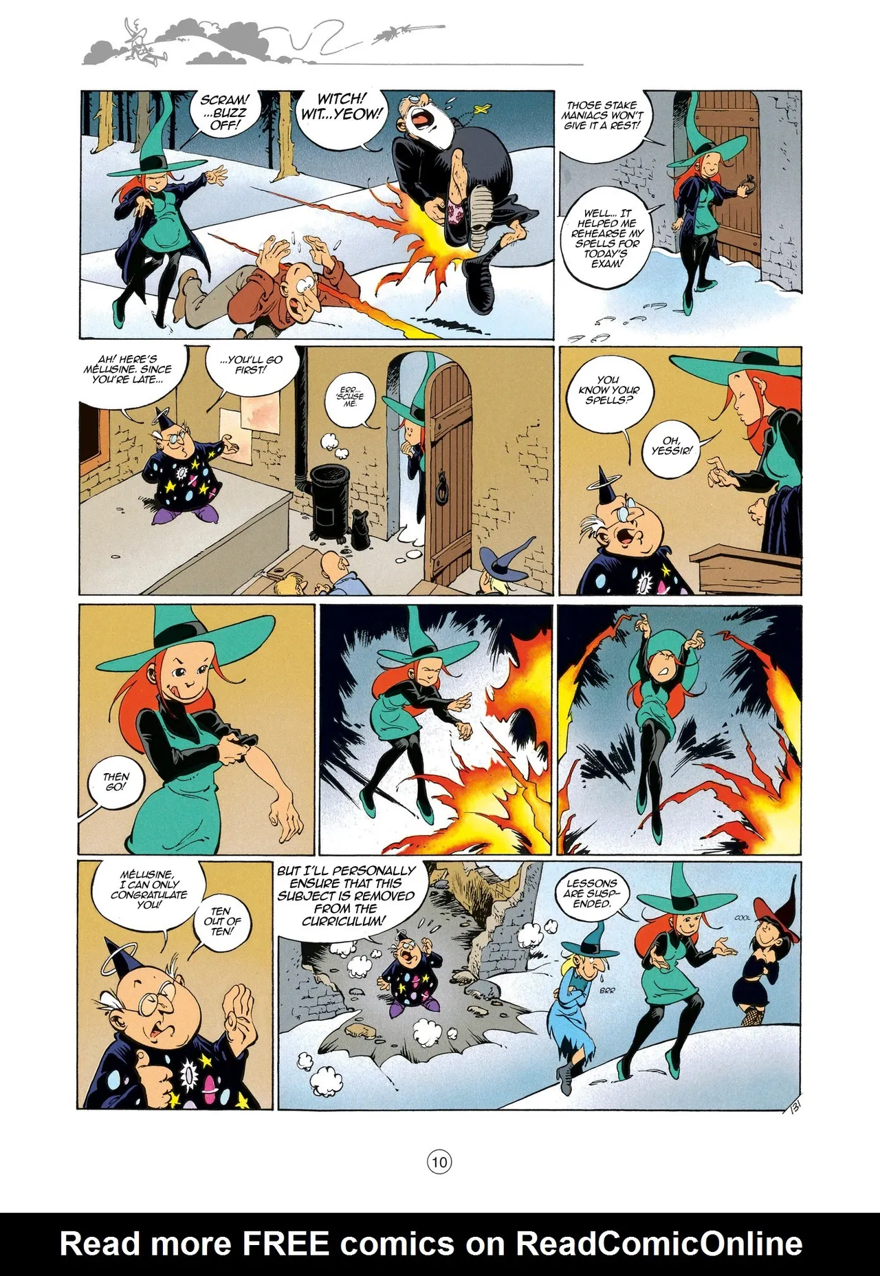 Mélusine #04 - Gilson & Clarke - Story to be Read by the Fire, 1997 page 10 full