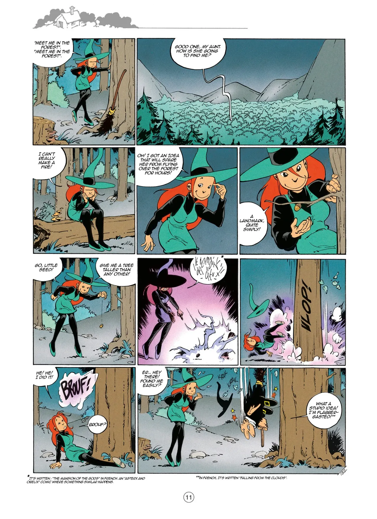 Mélusine #04 - Gilson & Clarke - Story to be Read by the Fire, 1997 page 11 full