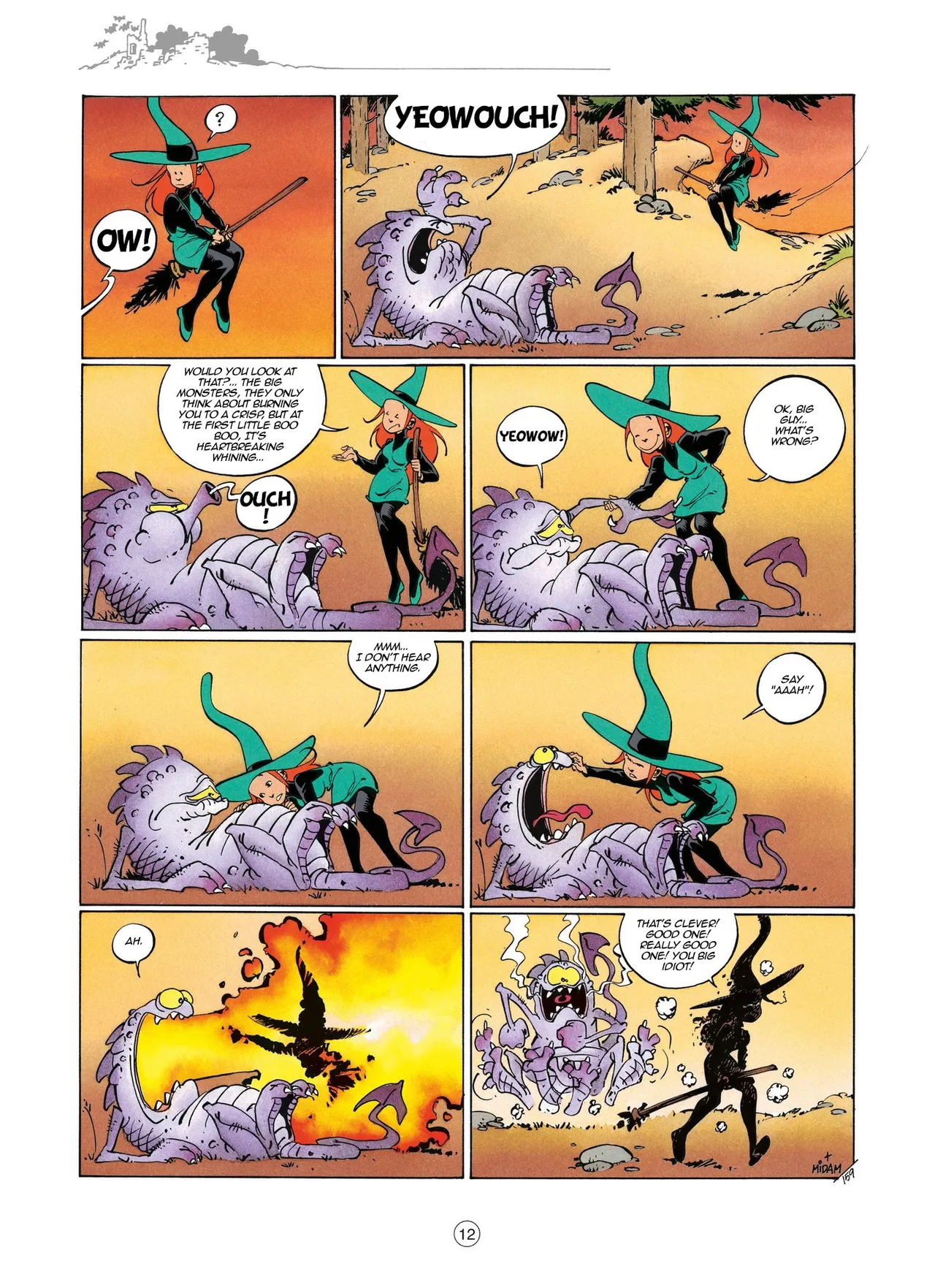 Mélusine #04 - Gilson & Clarke - Story to be Read by the Fire, 1997 page 12 full