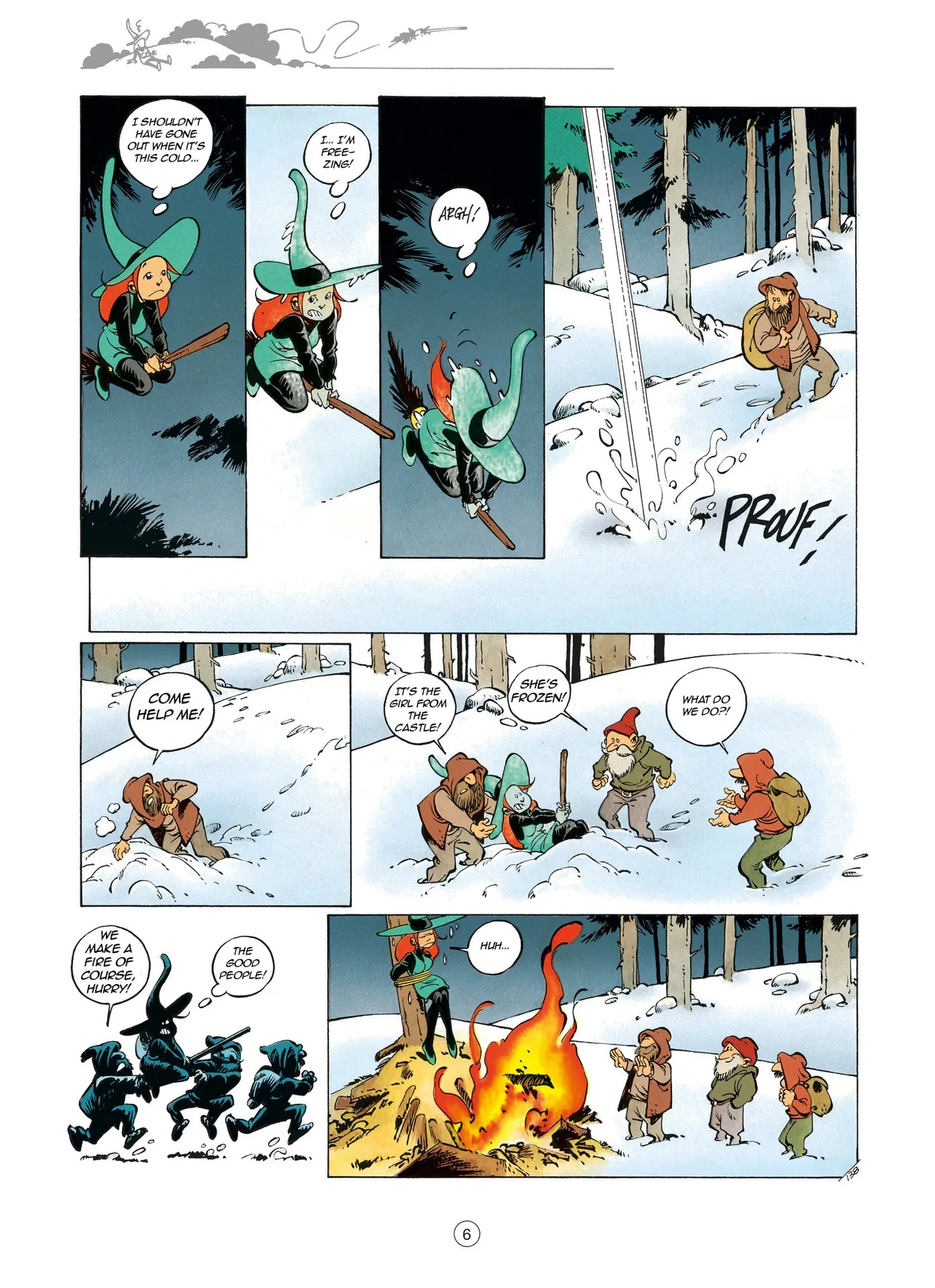 Mélusine #04 - Gilson & Clarke - Story to be Read by the Fire, 1997 page 6 full