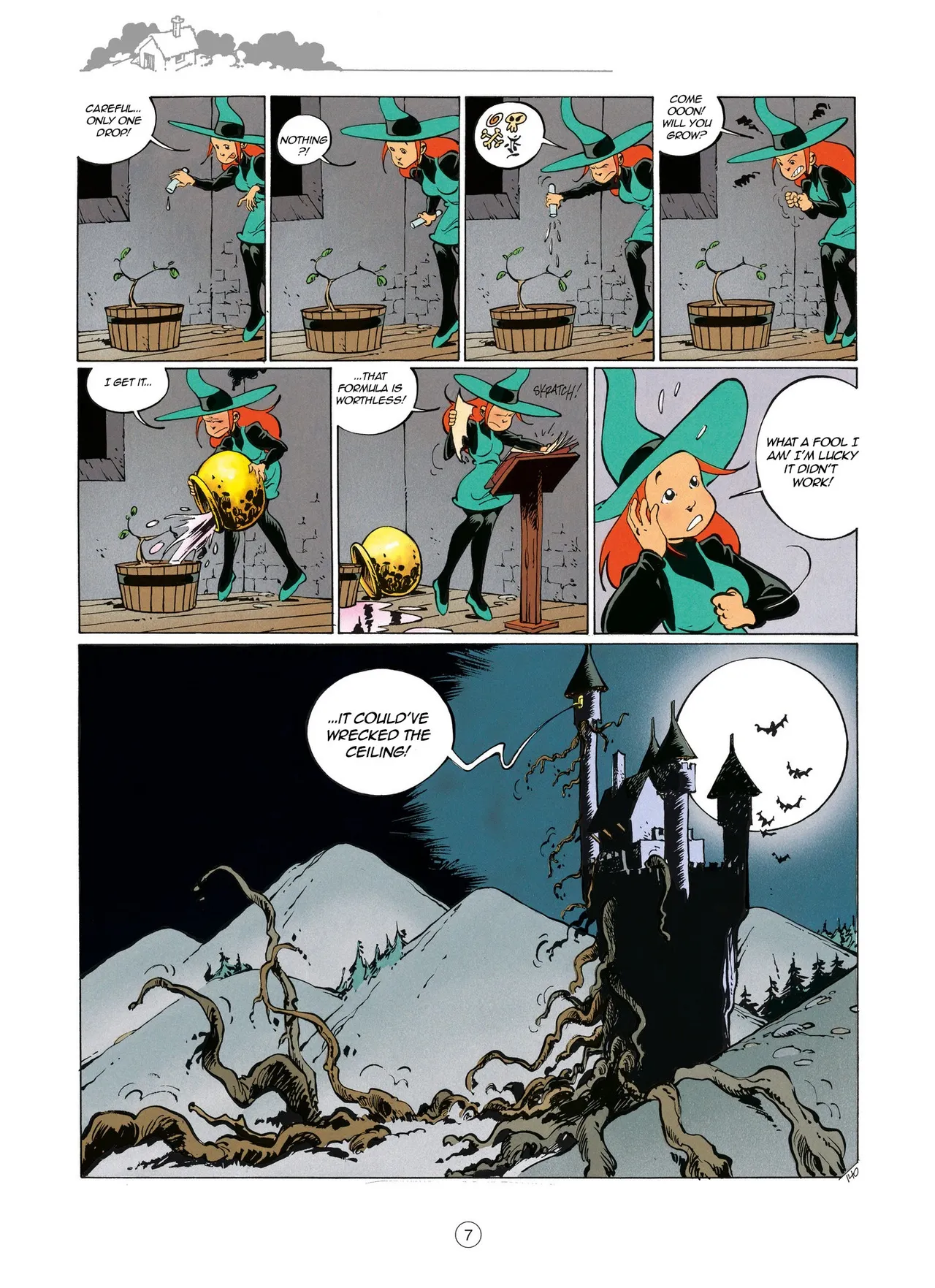 Mélusine #04 - Gilson & Clarke - Story to be Read by the Fire, 1997 page 7 full