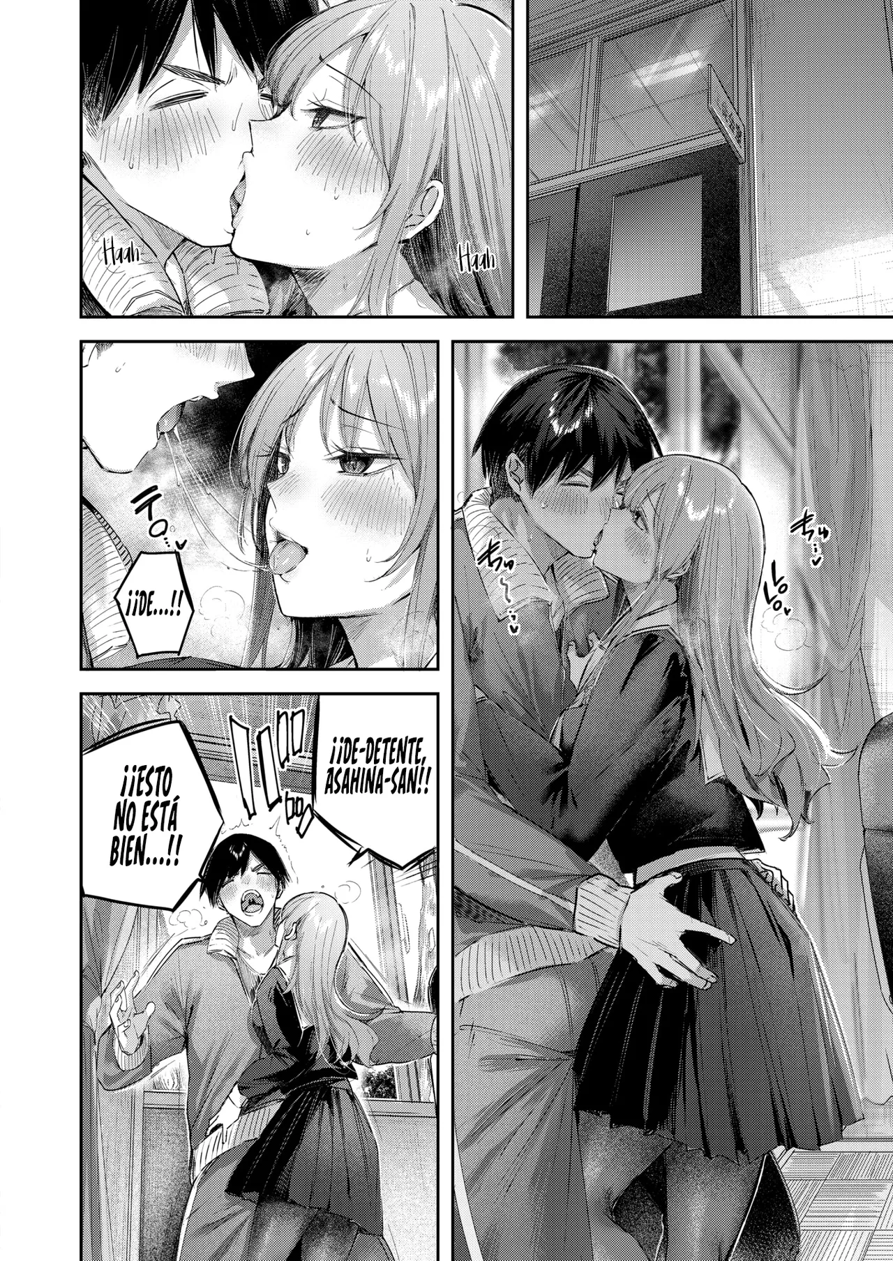 Asahina-san wa Mite Hoshii - Watch me, sensei || Asahina-san quiere que la mires - Mírame, Sensei. page 8 full