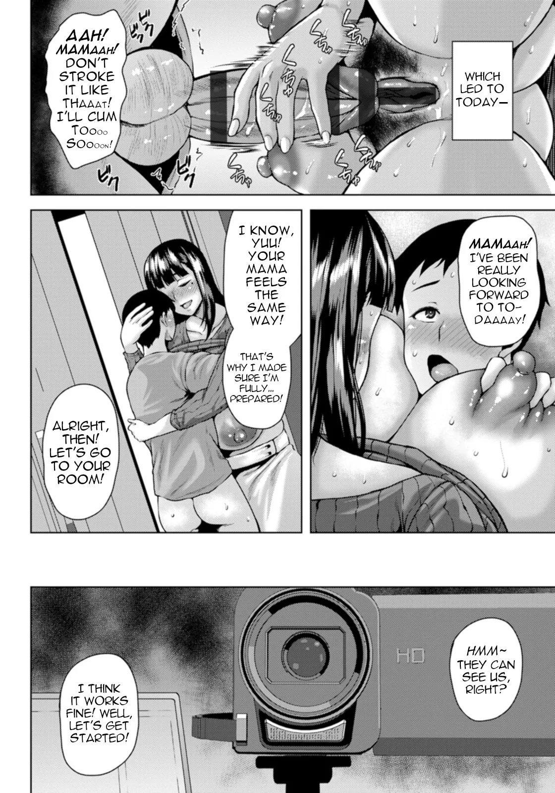 Mesuhaha Kanraku | Bitch Mama's Depraved Adultery page 12 full