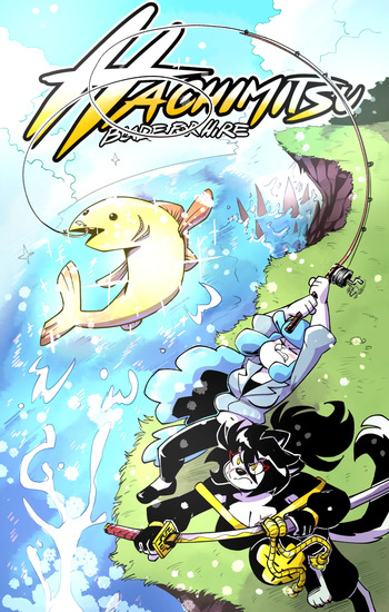 [Anaugi (CaptainAnaugi)] Hachimitsu Blade For Hire: Chapter 4 - So Beautiful Tome cover