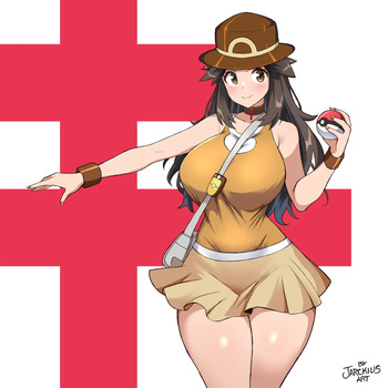 [Jarckius Art] Leaf (Pokémon) cover