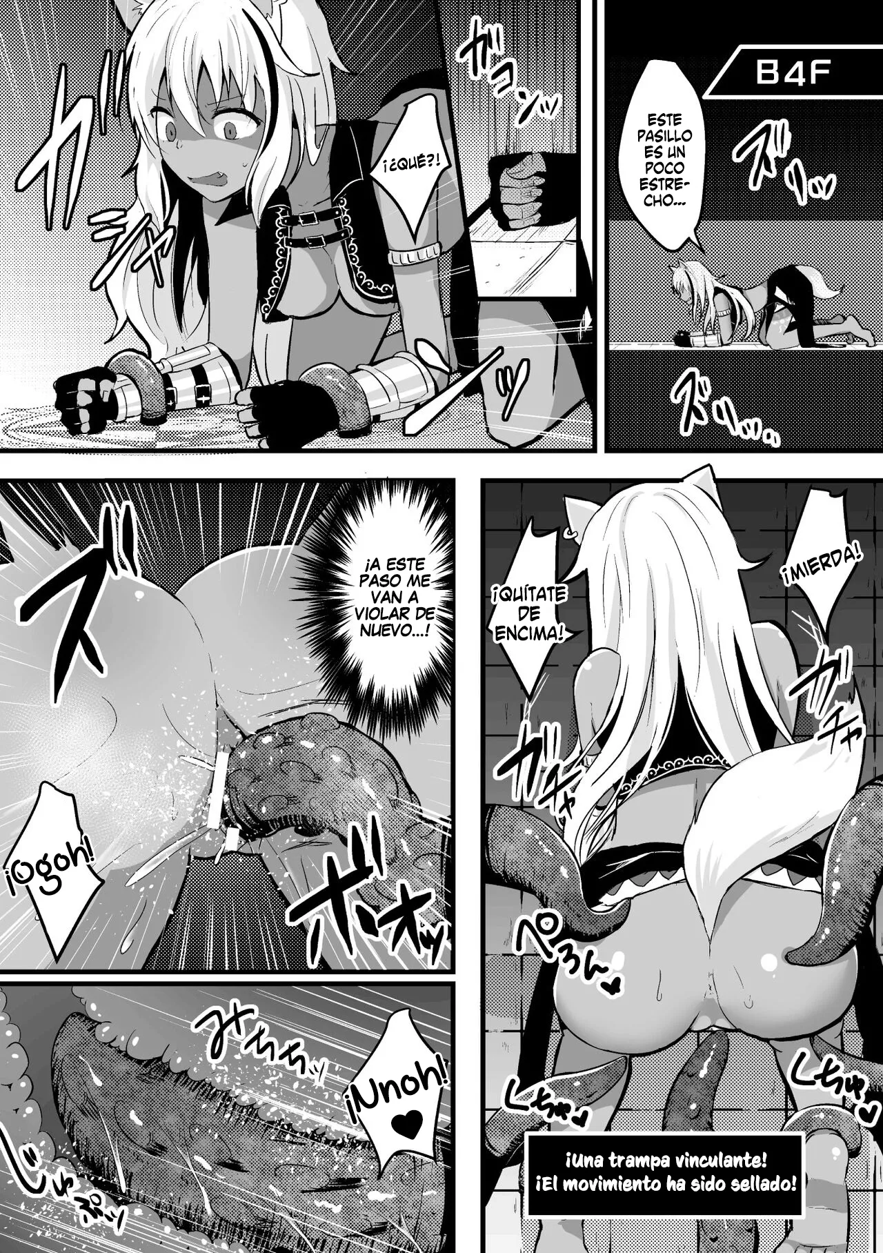 Woof! Woof! Fall! - The Bitch-Transformation Dungeon Trap page 12 full