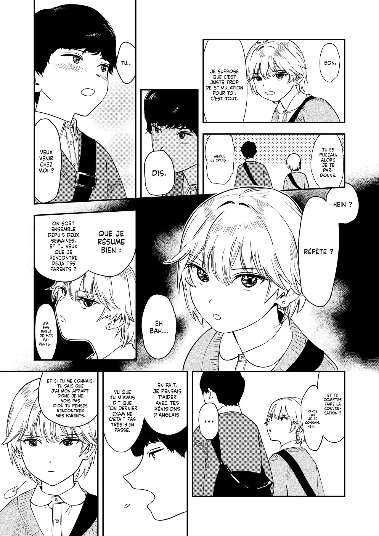 Itsumo Sokkenai no ni Ecchi suru Toki dake "Suki! Sukiii!" tte Naru Kyonyuu Kouhai Gal | Ma Petite Amie à la Poitrine Plantureuse croit que j'ai une préférence pour les petits Seins page 7 full