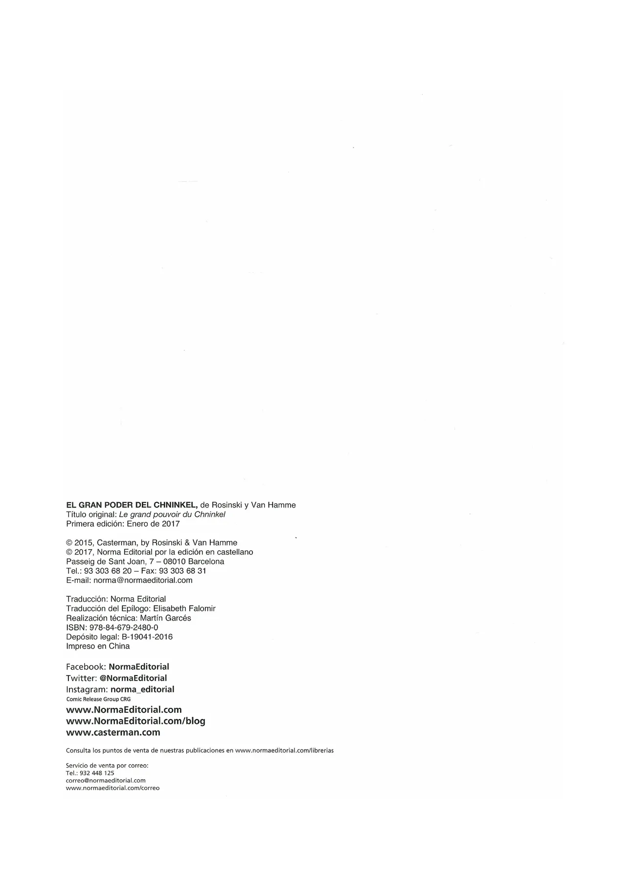 El Gran Poder del Chninkel page 5 full