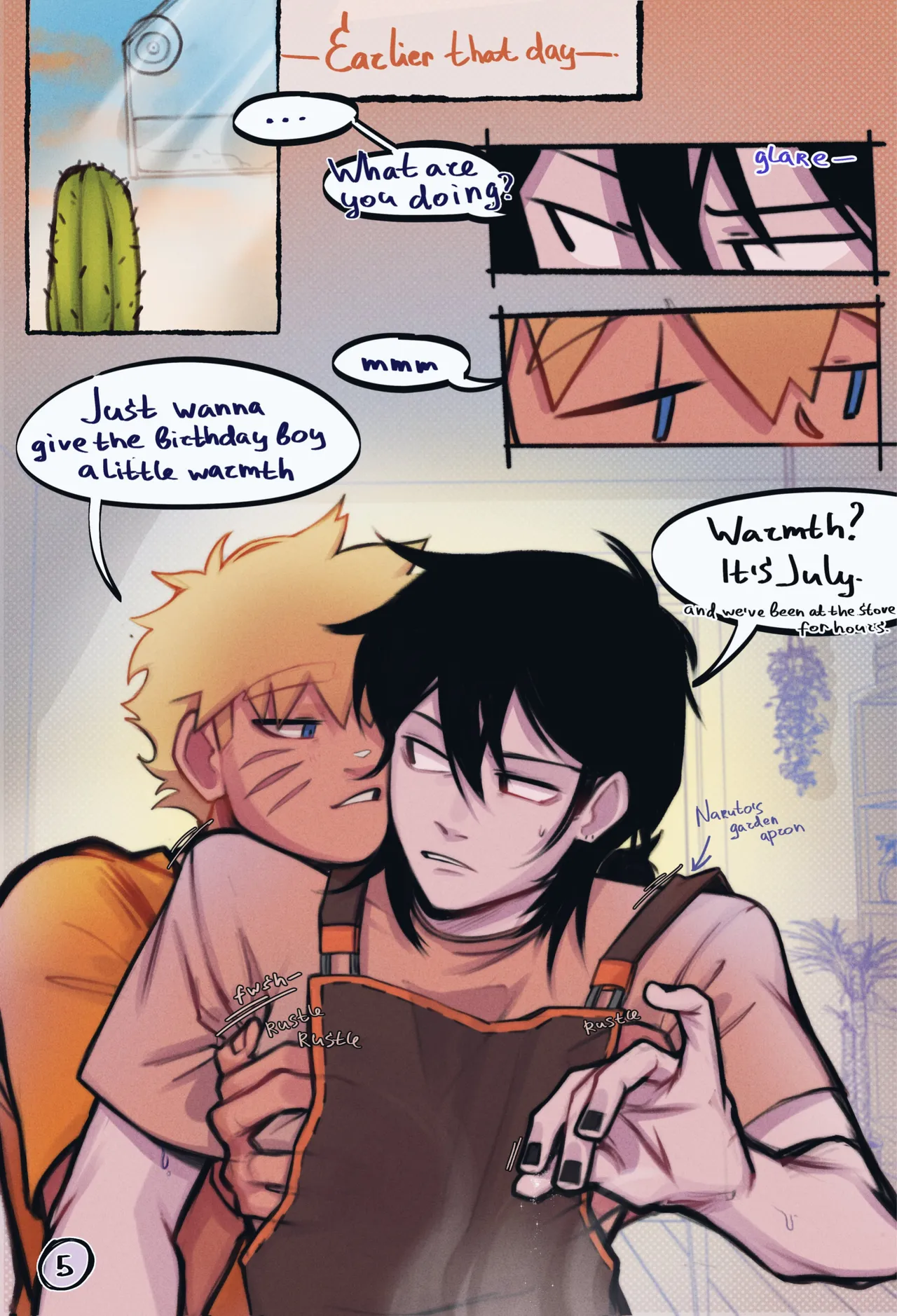 - 07/23/25 - Happy Birthday, Sasuke-kun🍅 page 5 full