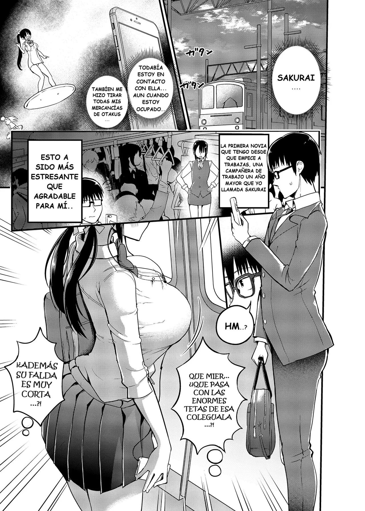 Kanojo no Imouto ga Kyonyuu MiniSkir JK de Koakuma-kei 1-4｜La hermana menor de mi novia usa minifalda y me coquetea 1-4 page 3 full