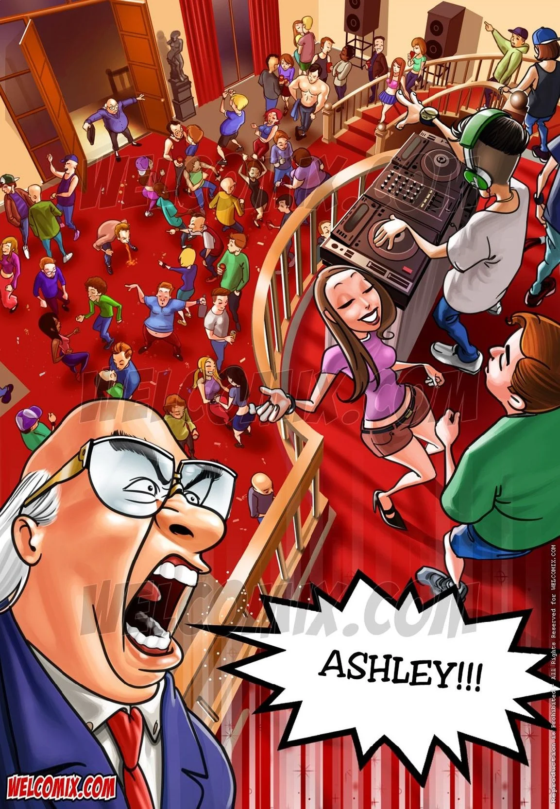 Pleasure Mansion in Raging party at the mansion page 3 full