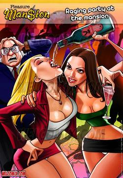 Pleasure Mansion in Raging party at the mansion