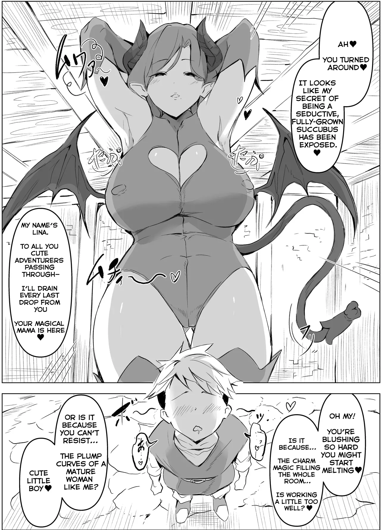 A Story About Being Drained of Levels by a Super-Lewd Mature Succubus page 4 full