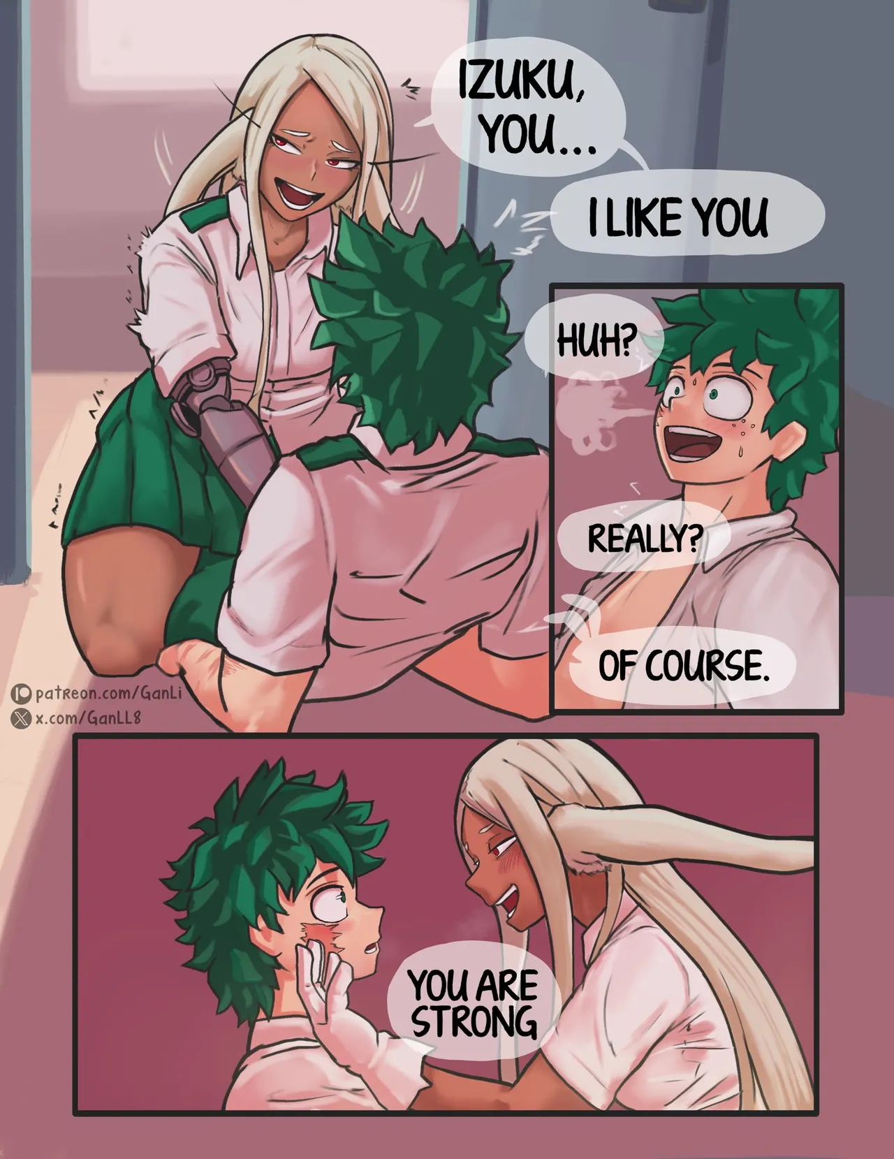 Mirko X Deku page 8 full