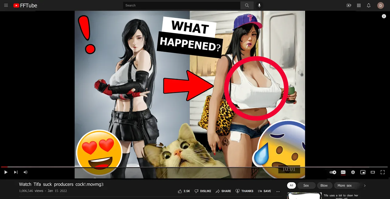 The decline of Tifa Lockhart page 3 full