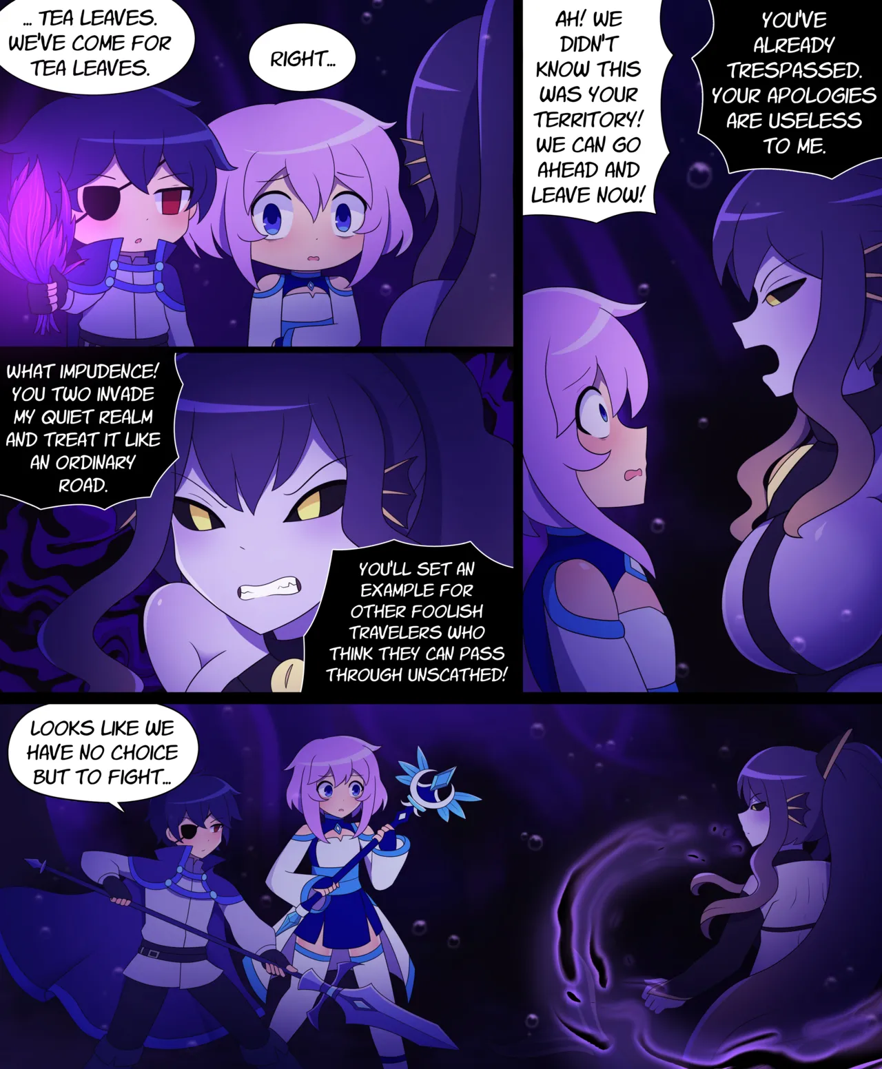 Seraph Ascent Chapter 3 With Route C : DARK SEA CAV page 11 full
