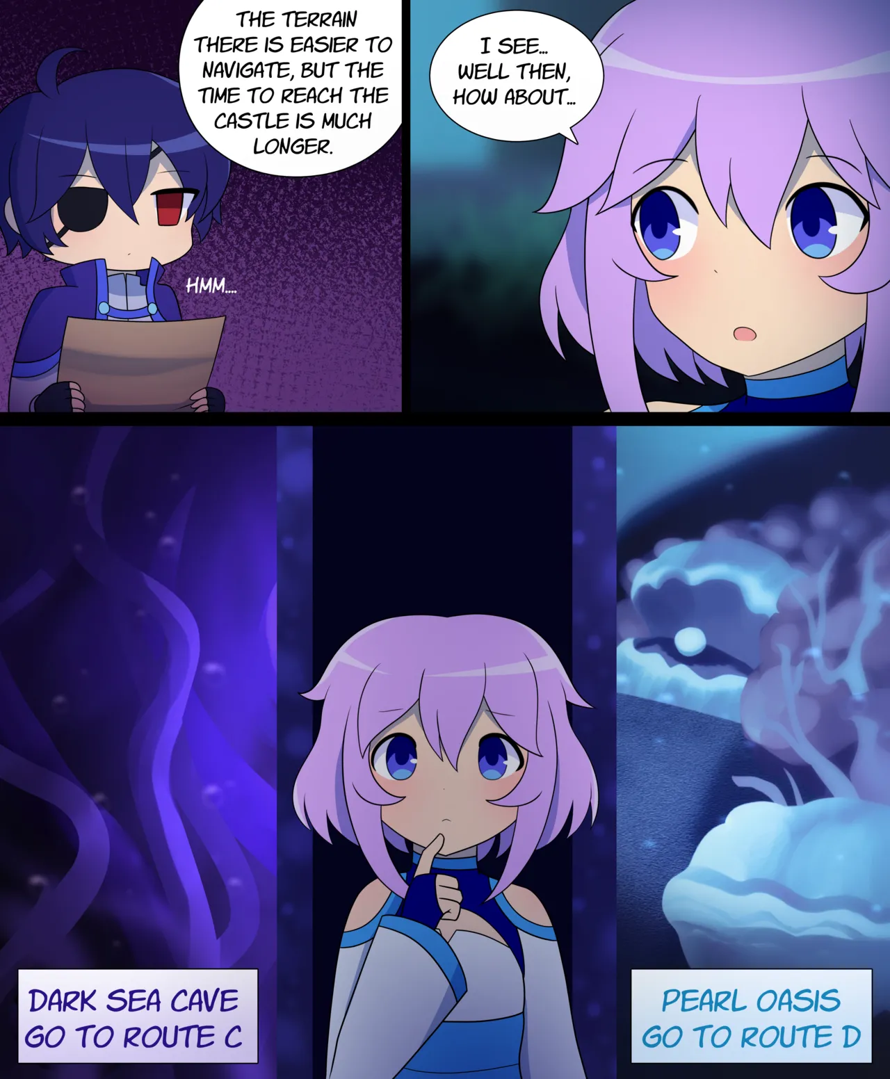 Seraph Ascent Chapter 3 With Route C : DARK SEA CAV page 7 full
