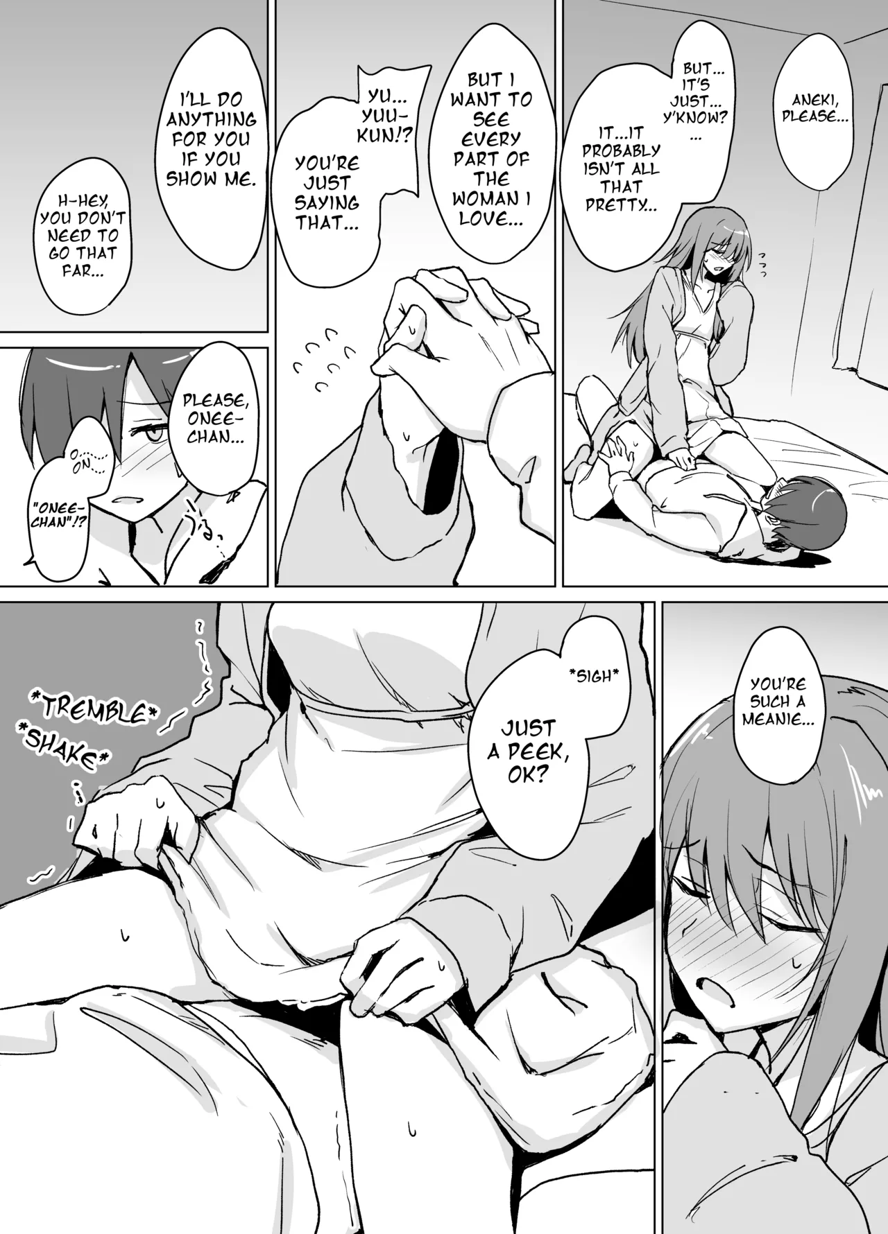 Moumoku Uza-Garami Onee-chan to Chotto Ecchi na Wacha-Wacha Nakayoshi Hon. page 12 full