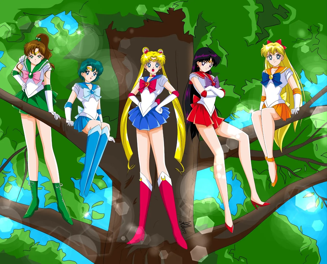 Sailor moon art compilation page 8 full