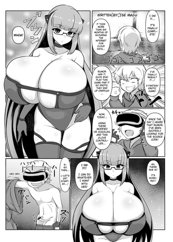 [Irojikake Matome Blog (Isemagu)] Maboroshi no VR Erogame (Paizuri Senmon Zasshi "Zettai Chichi Kyousha" Vol. 1) cover