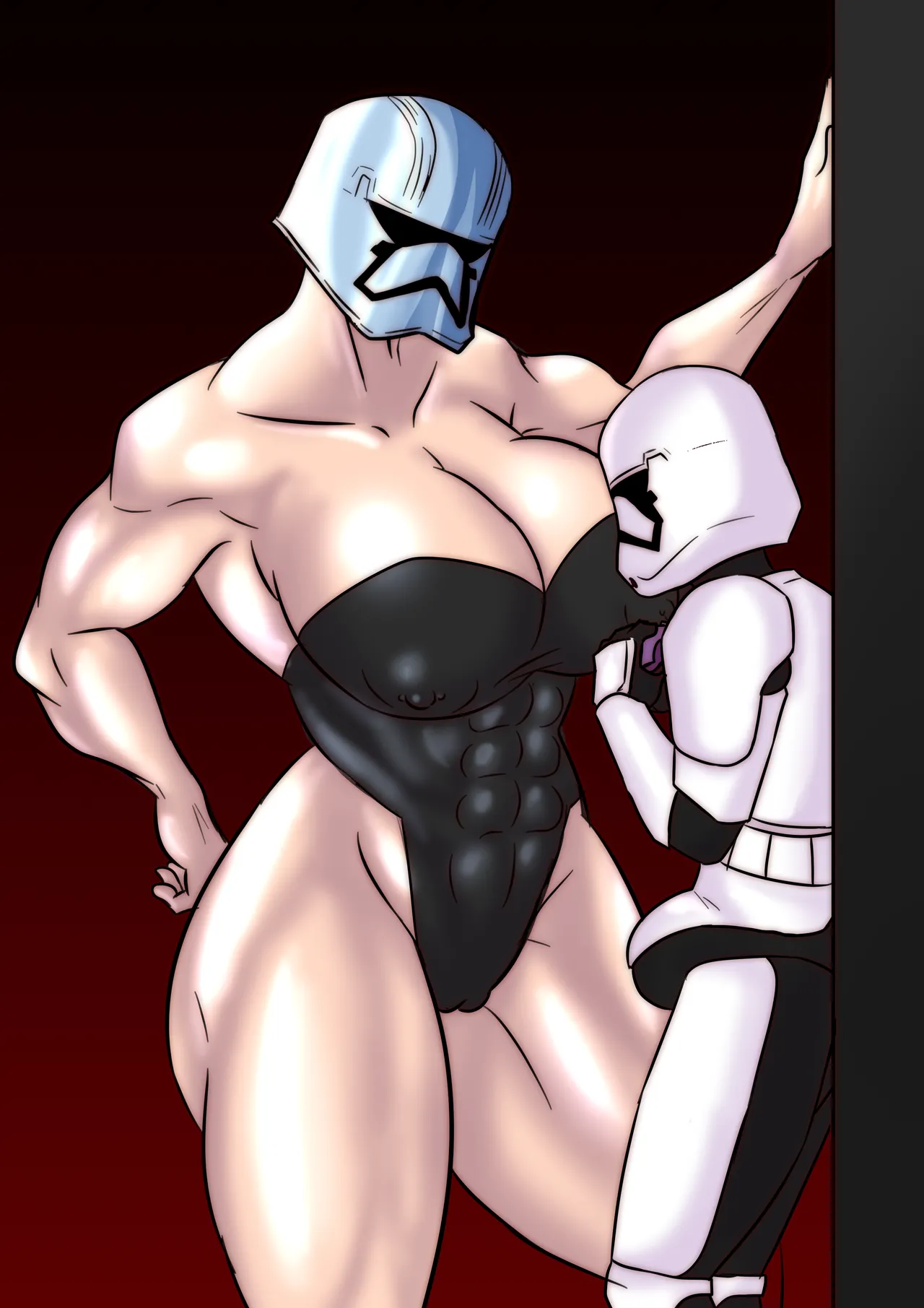 Captain Phasma's Strip Game page 12 full