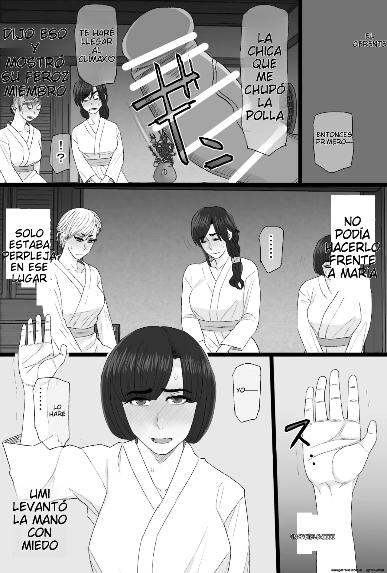 Senshoku Tsuma 8 ~4P Furin Onsen Ryokou Hen~｜Esposa Infiel 8 ~Viaje a la Fuente Termal de Infidelidad de 4 Personas~ page 11 full