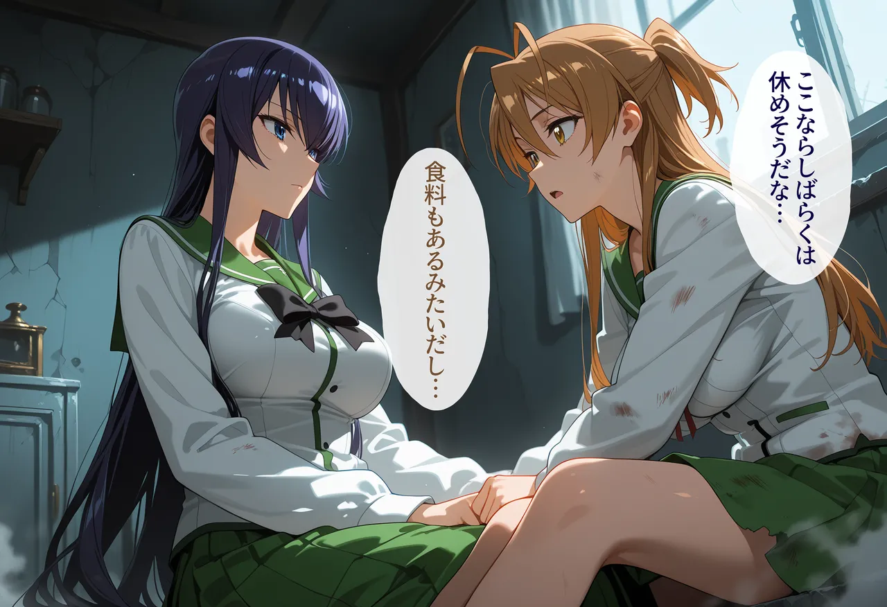 ゾンビがまんえんしたH〇TDの世界で…催● ハーレム作り page 11 full