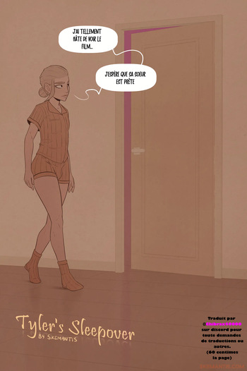 [Skemantis] Tyler at sleepover part.1 (French translation) cover