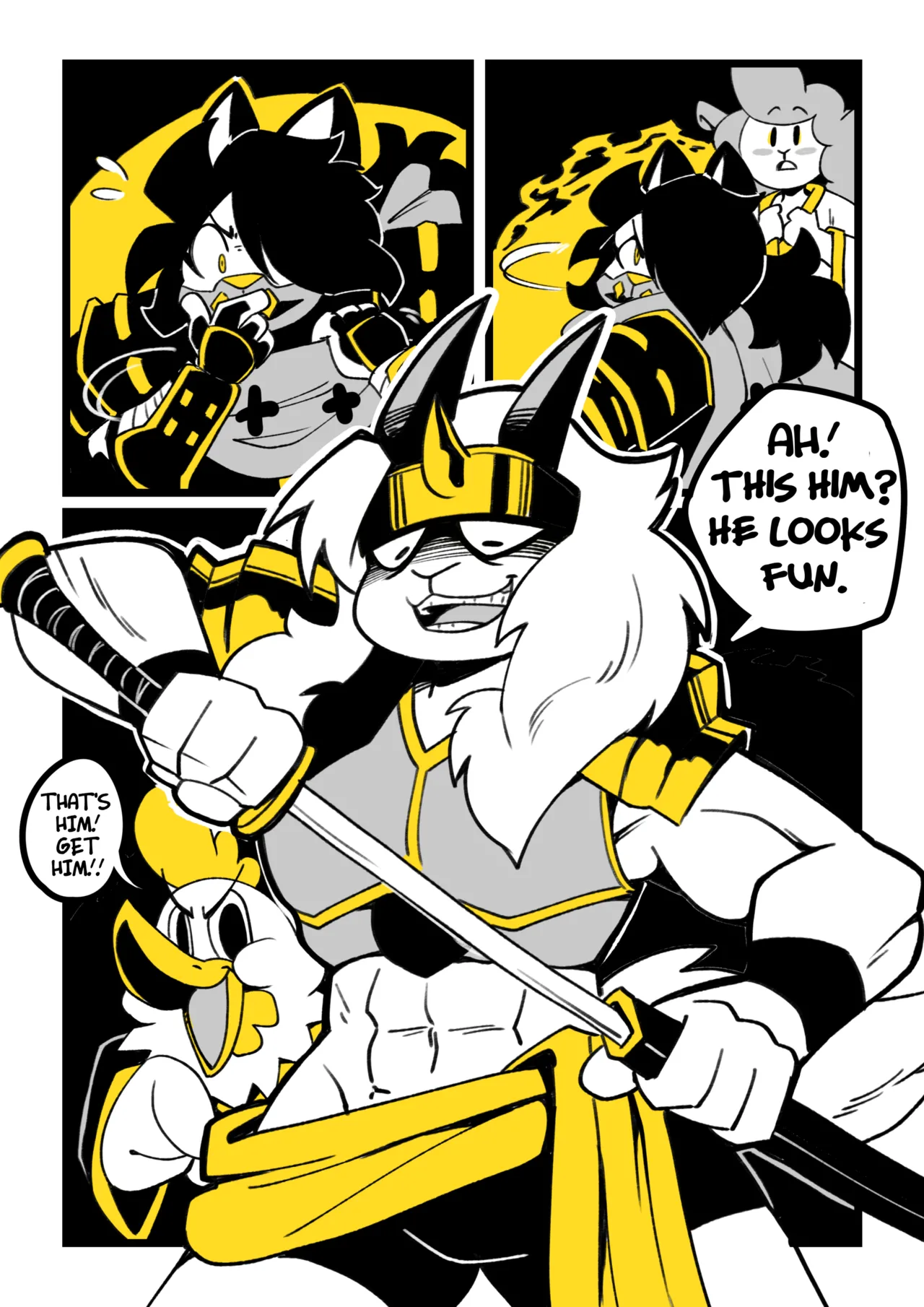 Hachimitsu Blade For Hire: Chapter 1 - Farewell to Arms page 11 full