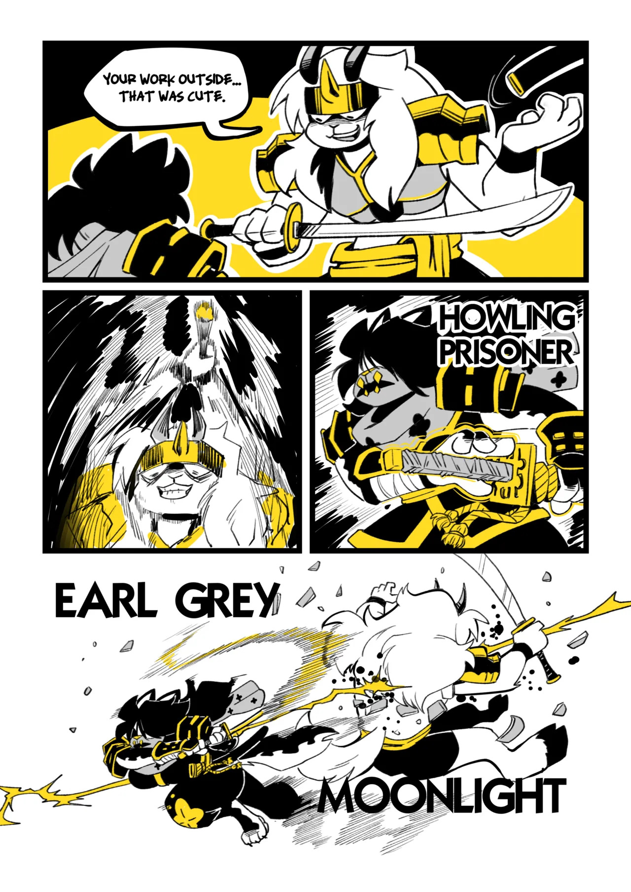 Hachimitsu Blade For Hire: Chapter 1 - Farewell to Arms page 12 full
