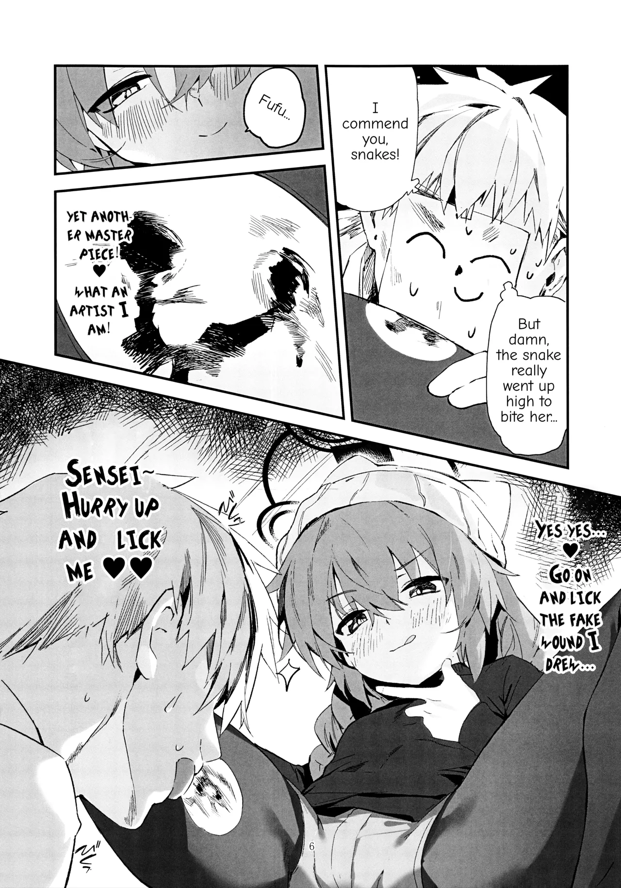 Maki, Hebi ni Kamareta!? page 5 full