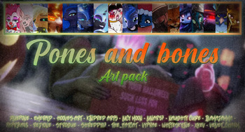 Pones and bones art pack cover
