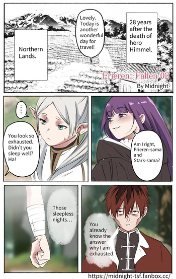 [Midnight] Yamiochi no Frieren 02 | Frieren-Fallen 02 (Sousou no Frieren) [English] cover