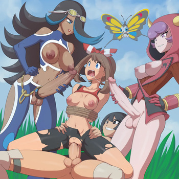 [Jona Kazuo] May and the Wild Futas (Pokemon) cover
