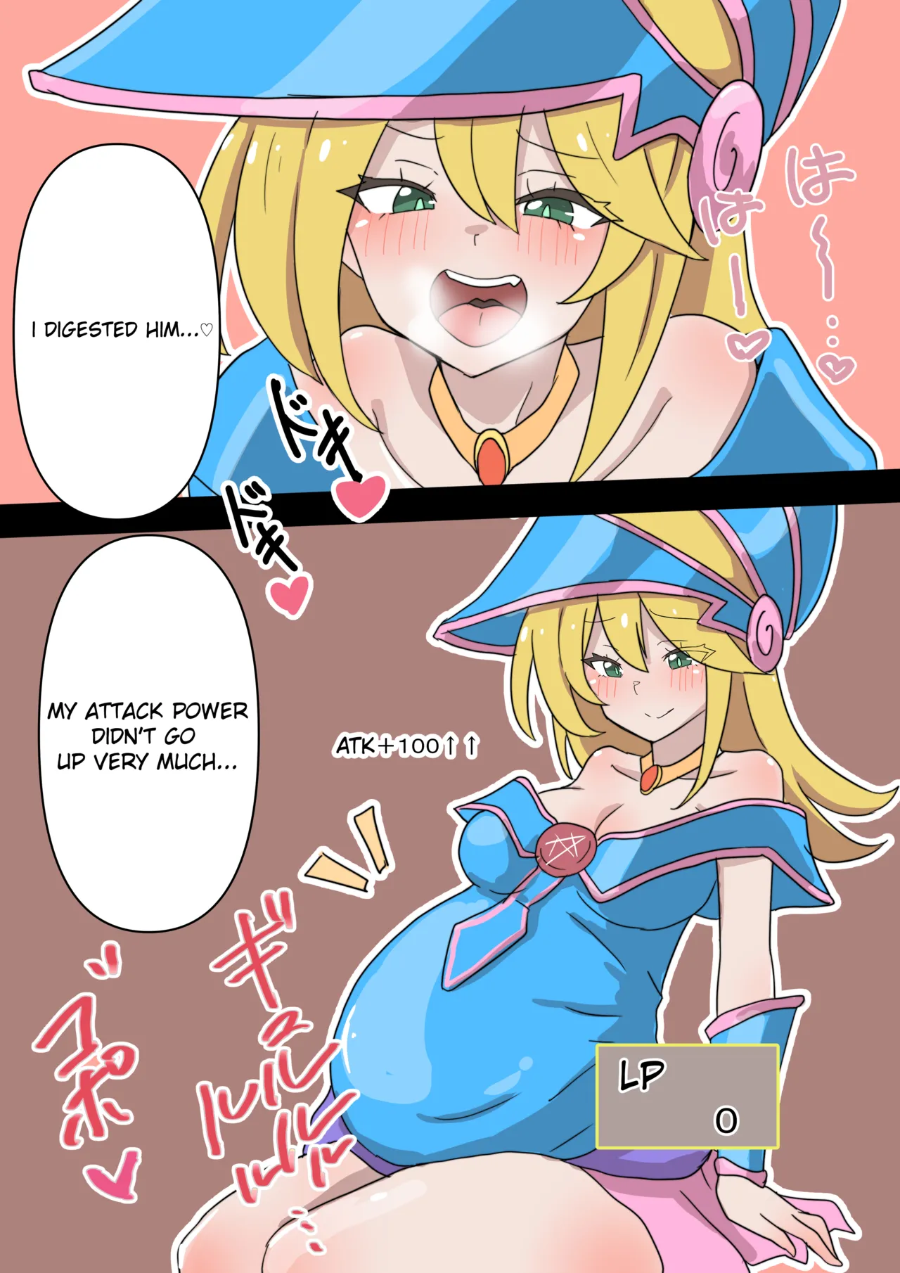 Black magician girl same size vore page 12 full