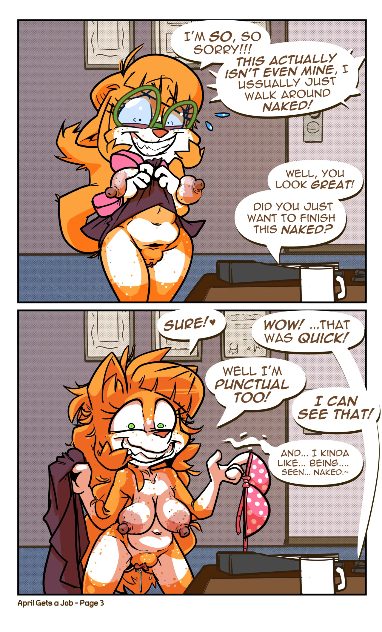April Gets a Job page 3 full