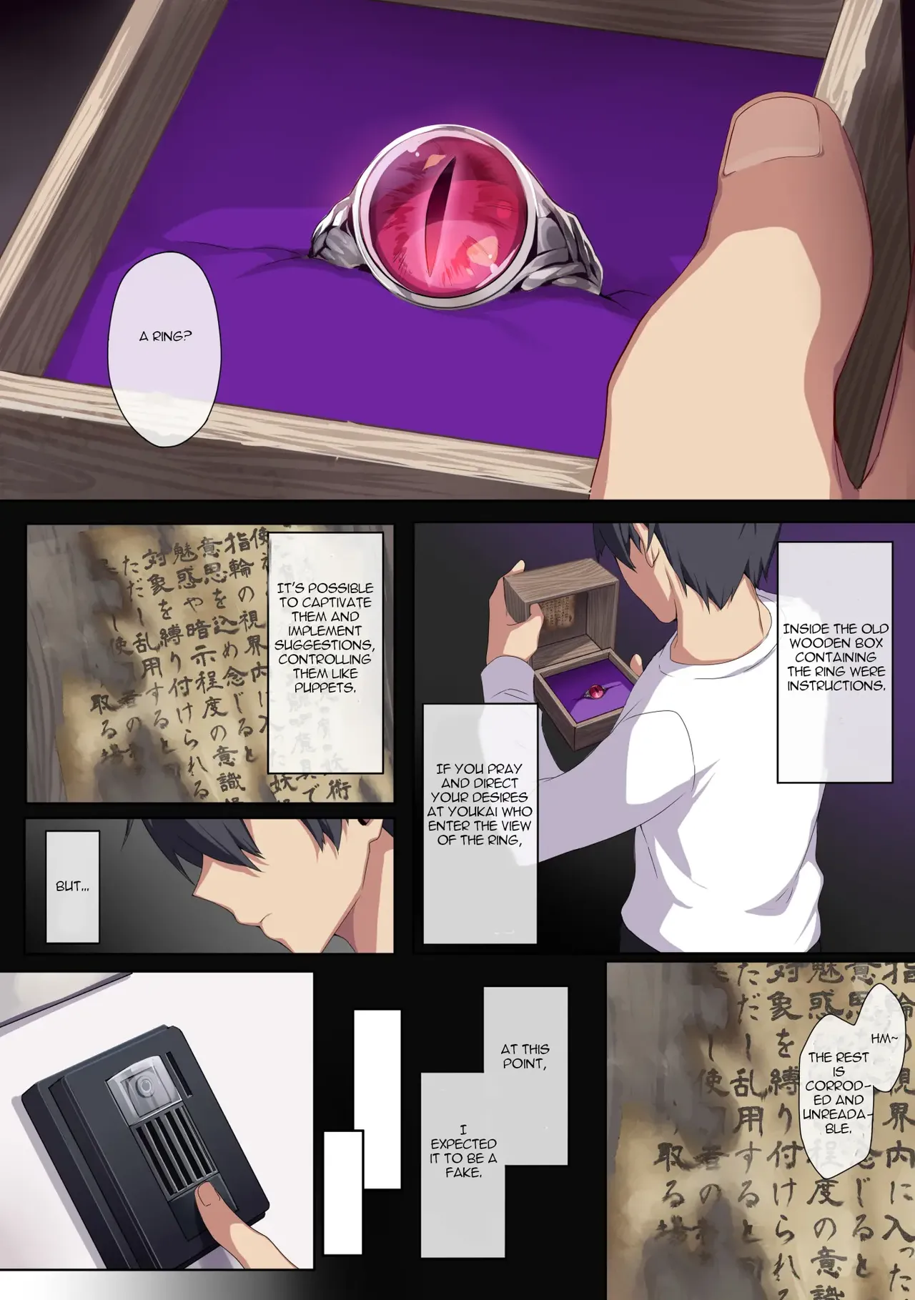 The Shy Snow Woman And The Cursed Ring 1 page 3 full