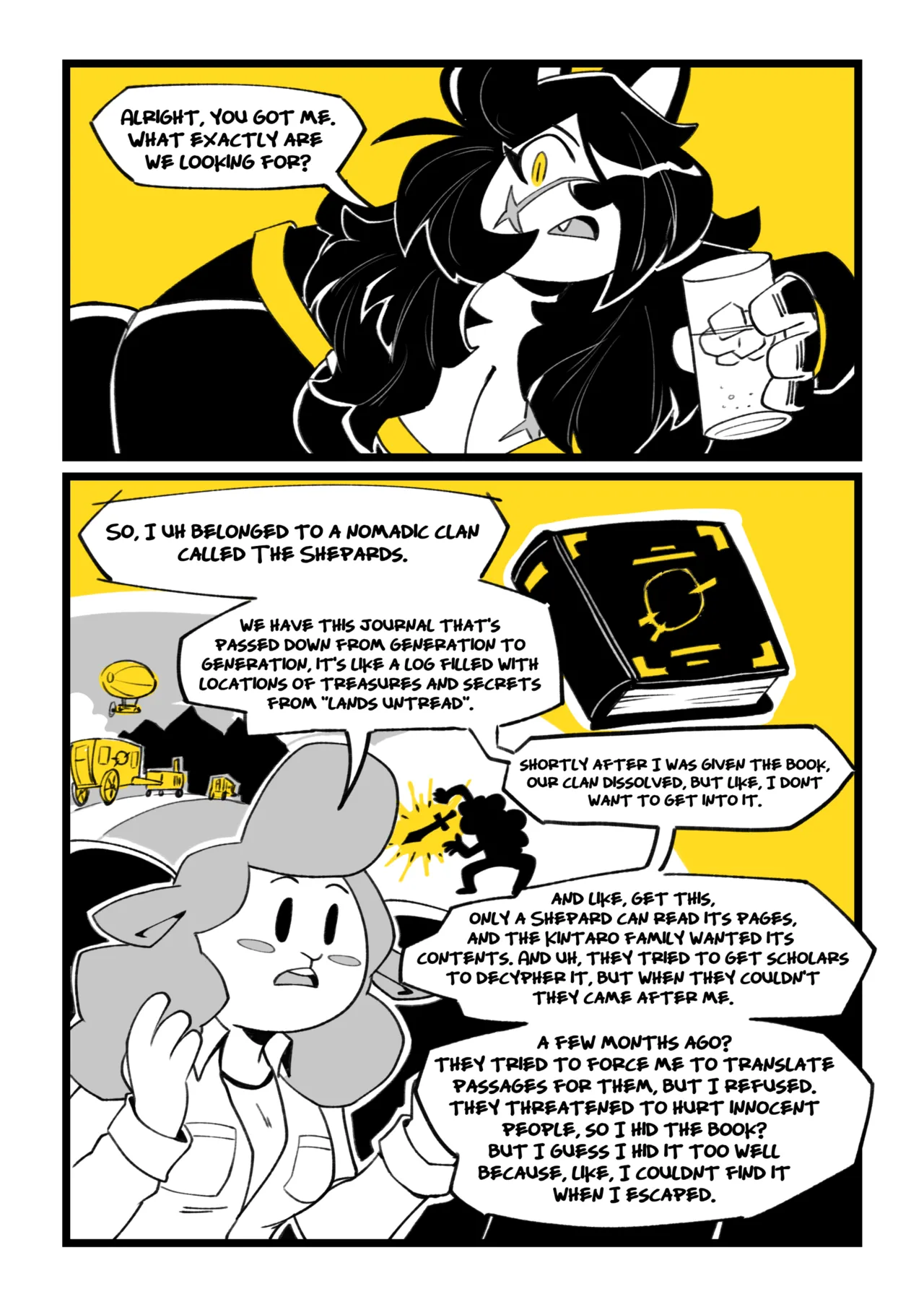 Hachimitsu Blade For Hire: Chapter 2 - A Hit at the Diner page 11 full