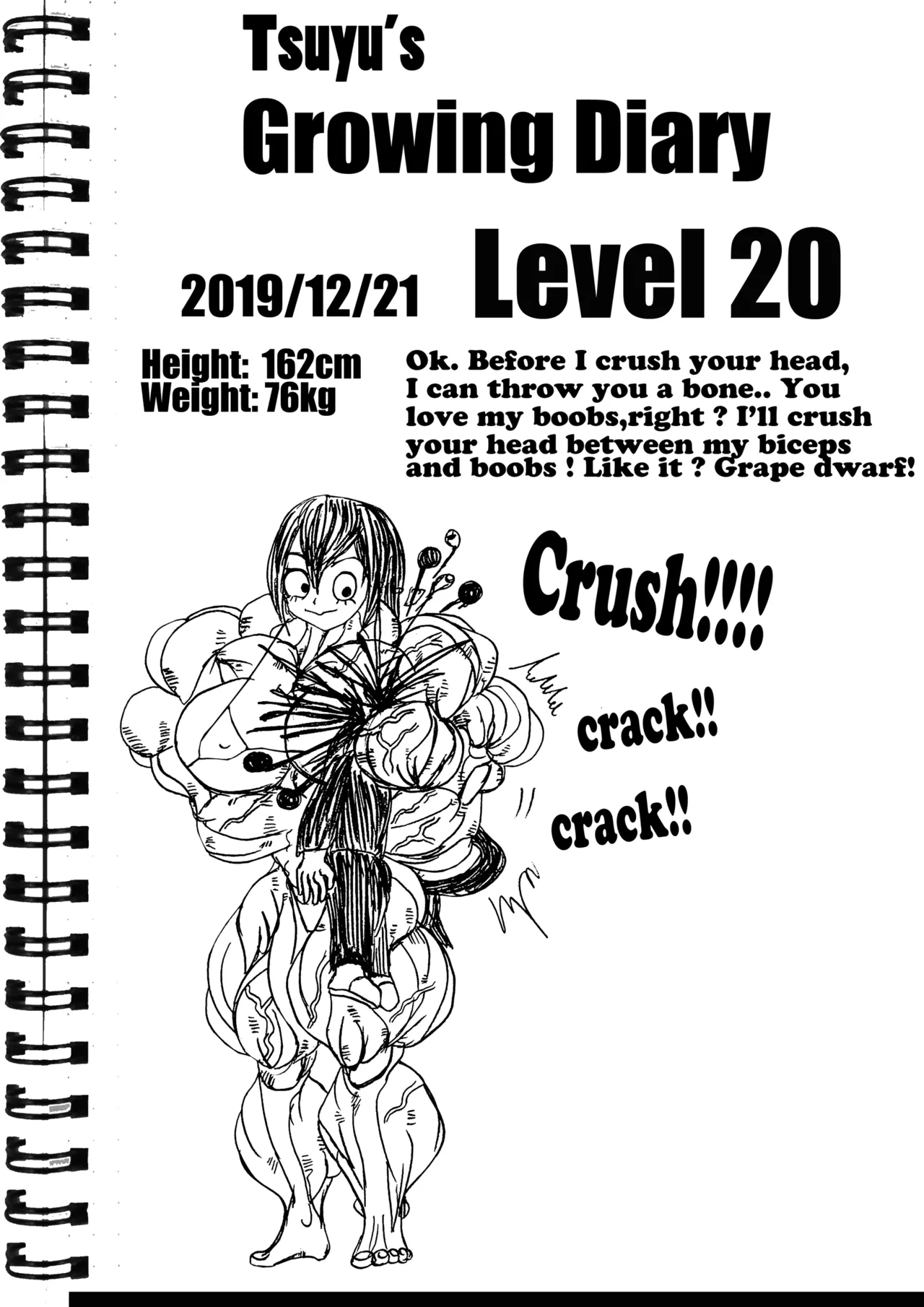 Asui Tsuyu's growing diaries page 11 full