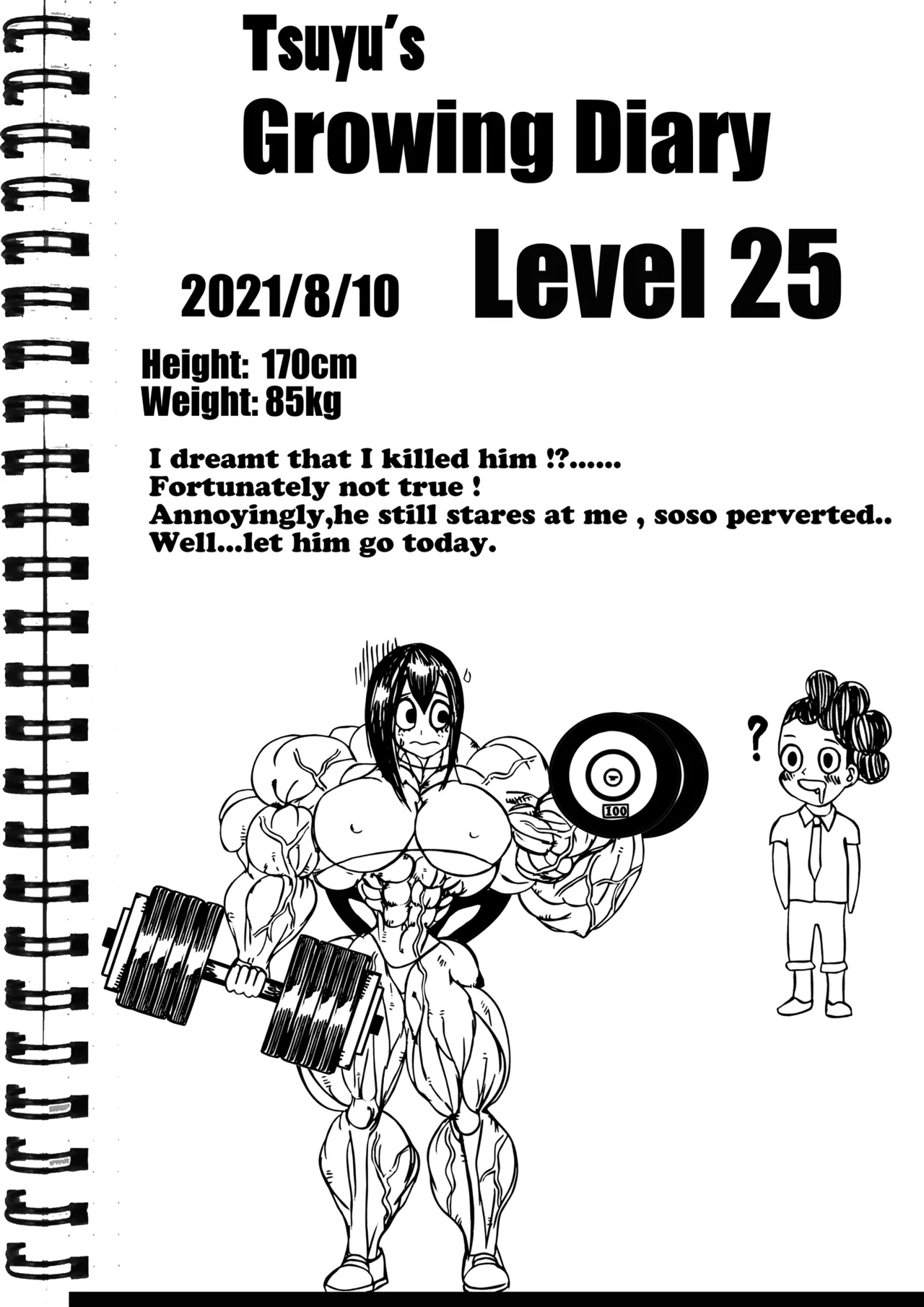 Asui Tsuyu's growing diaries page 12 full