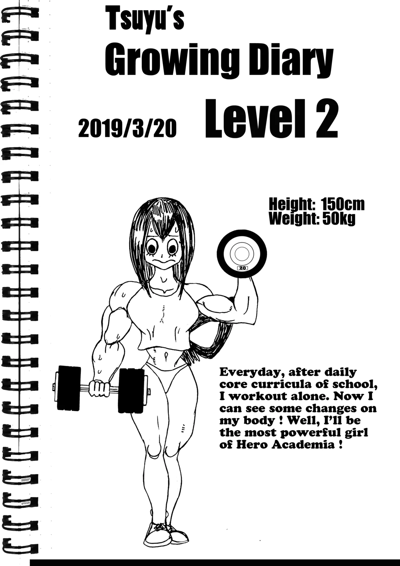 Asui Tsuyu's growing diaries page 2 full