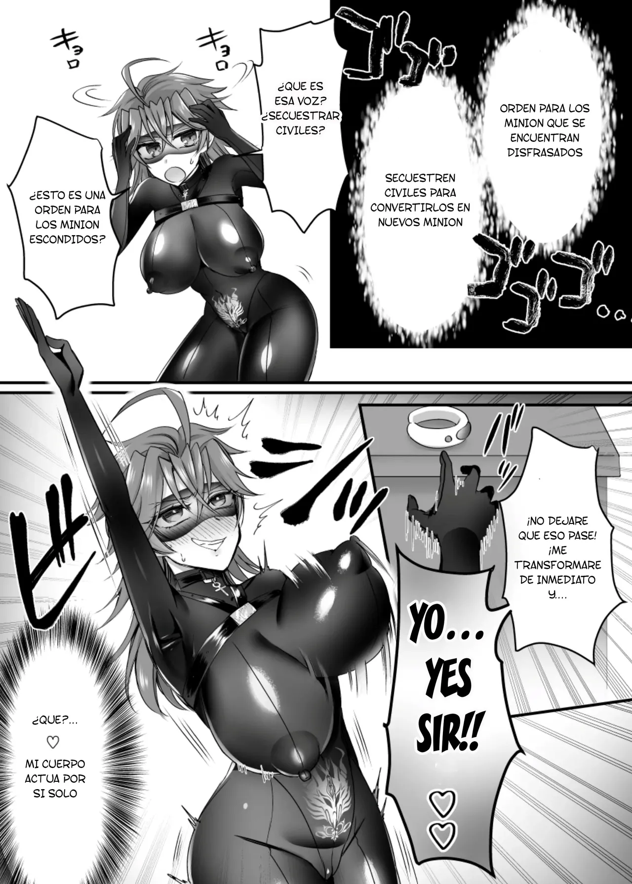Saber Red ~Seigi no Zako Onna Sentouin Hero~ page 9 full